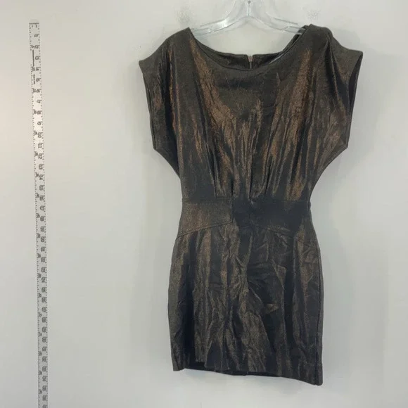 French Connection | Dresses | French Connection Brown Fit Flare Dress Size  2 Womens Clothing | Poshmark